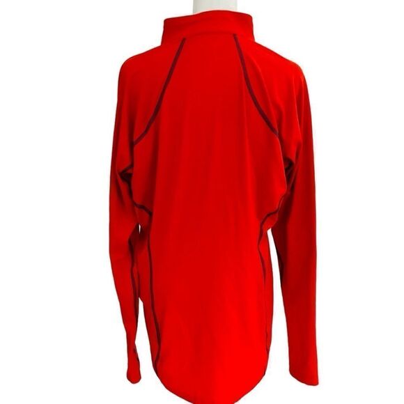 COLUMBIA Mens Orange Half Zip
Performance Omni Heat Midweight
Baselayer Large - Picture 3 of 9